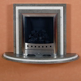 Wall Mounted Marble Fireplace